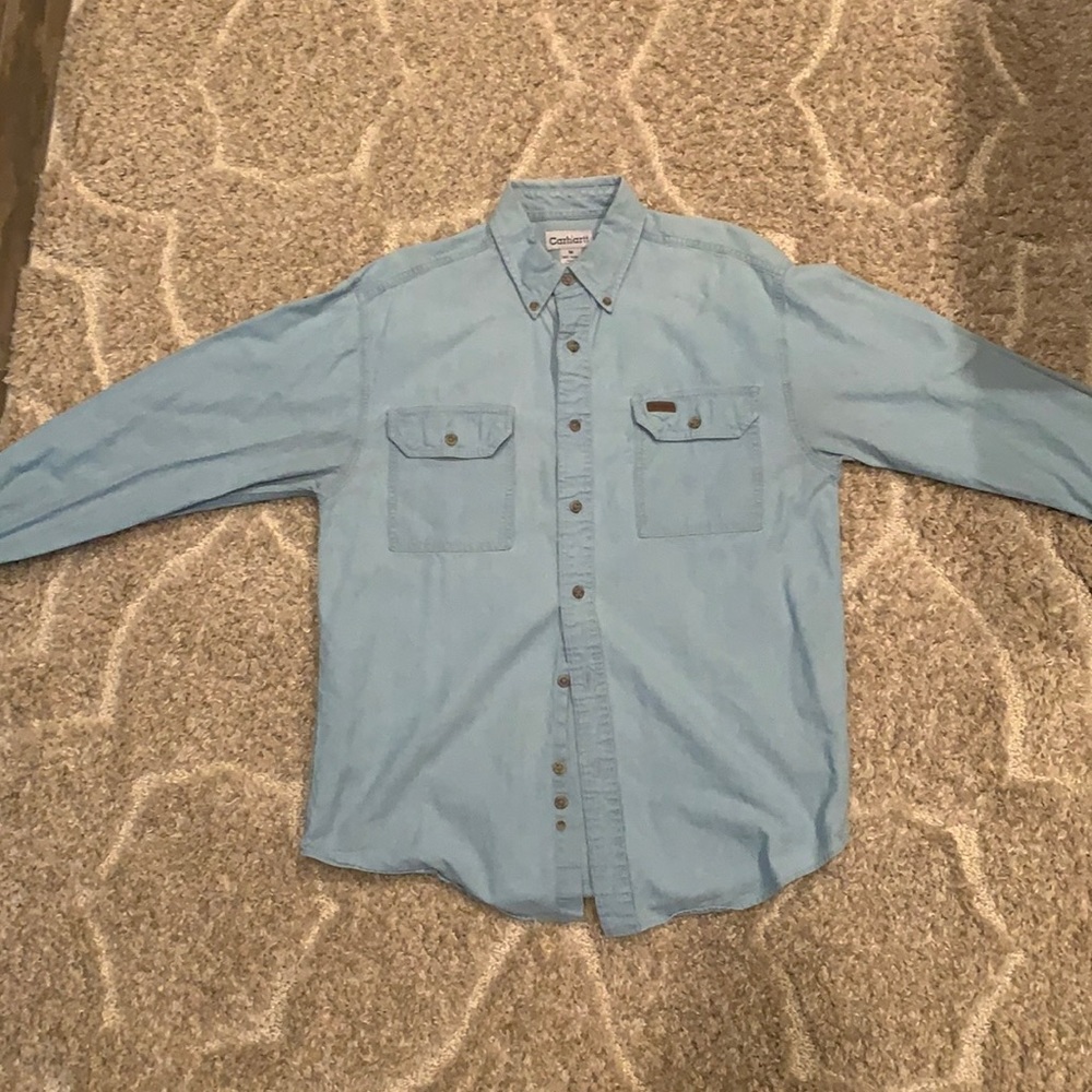 Carhartt long sleeve shirt size medium - Picture 1 of 6